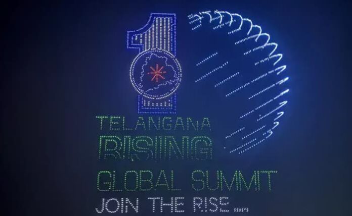 3000 drones used in global summit