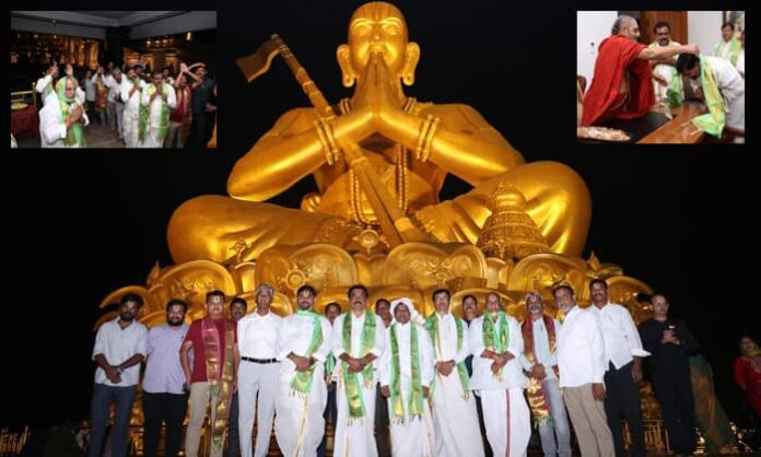 Sirpur, Adilabad, Mudhol MLAs at Muchchintal