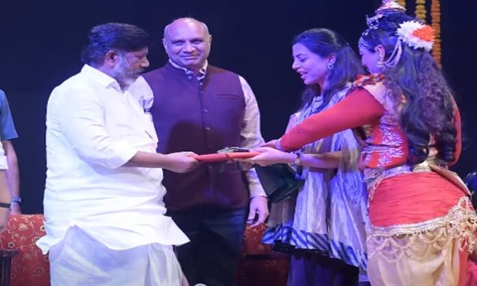 telangana deputy cm mallu Bhattivikramarka at ravindrabharathi