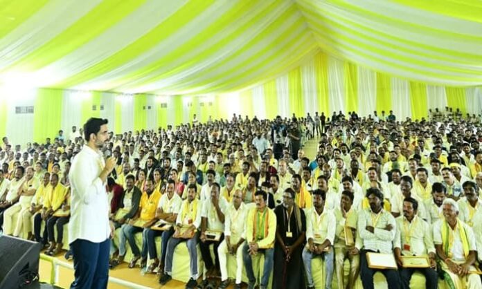 nara lokesh attended Palakonda Constituency tdp Coordination meeting