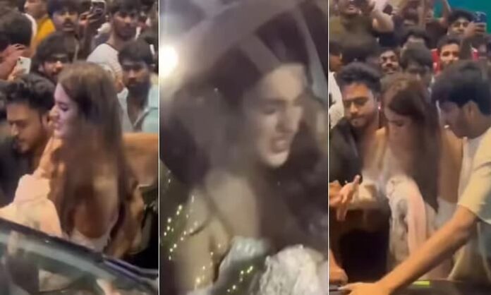 the raja saab movie song release event in hyderabad