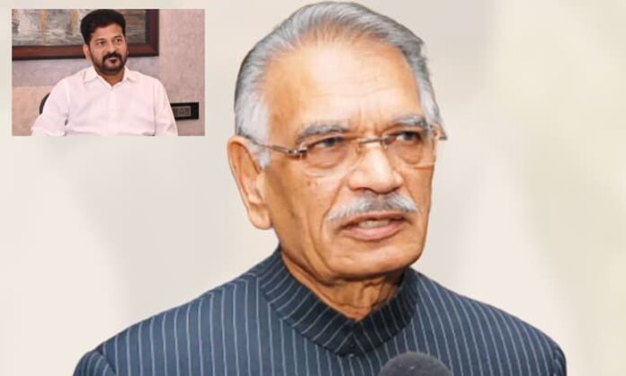 telangana cm reaction on passing of Shivraj Patil