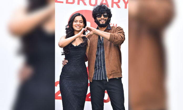 Attitude Star Chandra Hass announces Barabar Premistha movie release date at college event