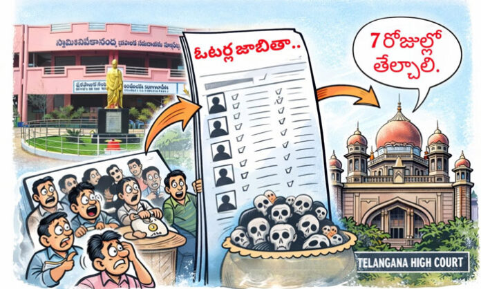 Telangana High Court hearing on irregularities in Suryapet municipal voter list including duplicate and deceased voters