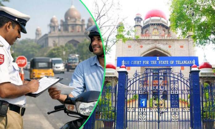 High Court directs traffic police not to harass motorists for collecting pending challans during road checks