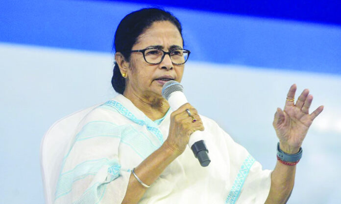 Mamata Banerjee speaking at Netaji Subhas Chandra Bose birth anniversary event