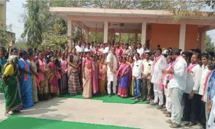 Former minister Mallareddy announces Nishitha Reddy as BRS candidate for 22nd ward of Yellampet Municipality