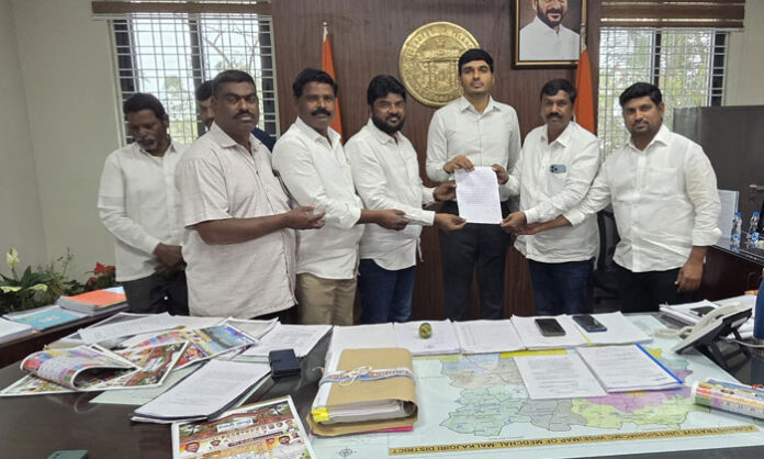 Residents of Nutankal village appeal to Medchal District Collector to fill vacant Anganwadi teacher and helper posts to support children and pregnant women.