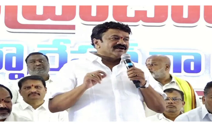 Talasani Srinivas Yadav warns Revanth Reddy against breaking Secunderabad in the name of delimitation.
