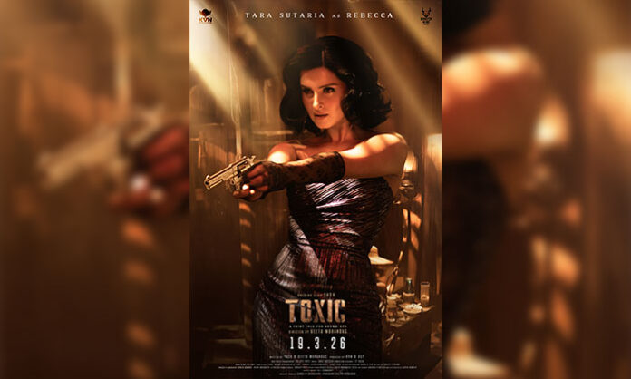 Tara Sutaria unveiled as Rebecca in Yash’s pan-India film Toxic: A Fairytale for Grown-Ups.