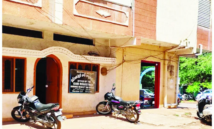 Vikarabad Sub-Registrar office operating in a private rented building despite CM orders to shift to government premises.