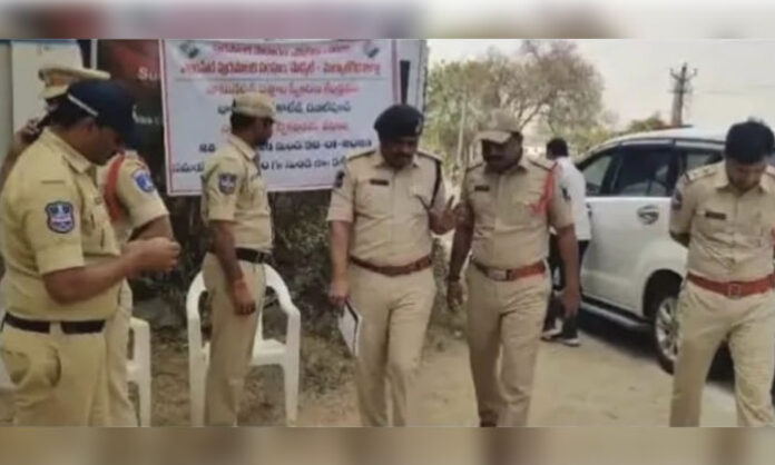 Medchal ACP Shankar Reddy inspects nomination center arrangements for Yellampet municipal elections