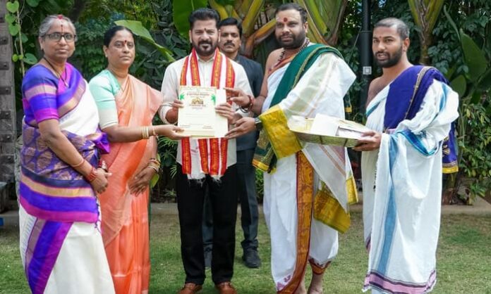 Vasanta Panchami celebrations invitation to cm revanth