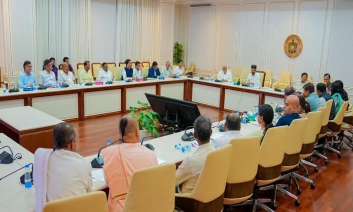 telangana cm review on education department