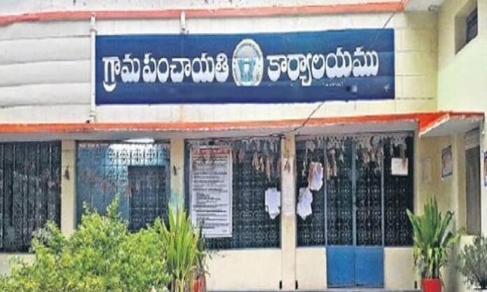 sarpanch warning to Panchayat Secretary