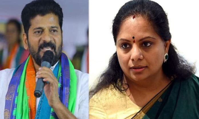 kavitha fire on revanth