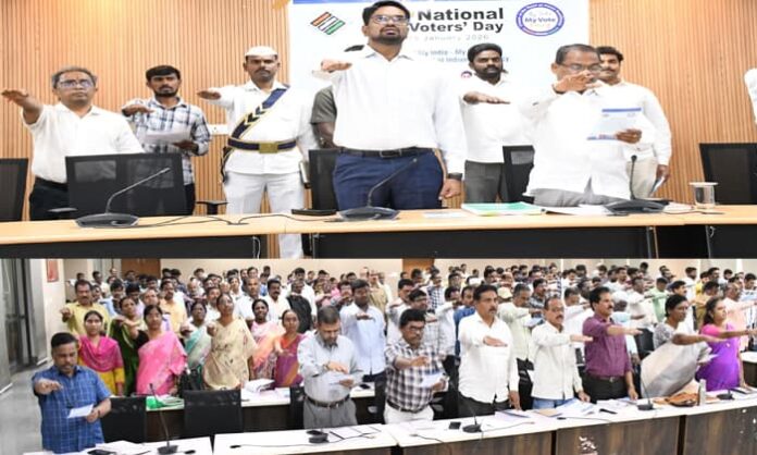 vote Pledge in Wanaparthy District