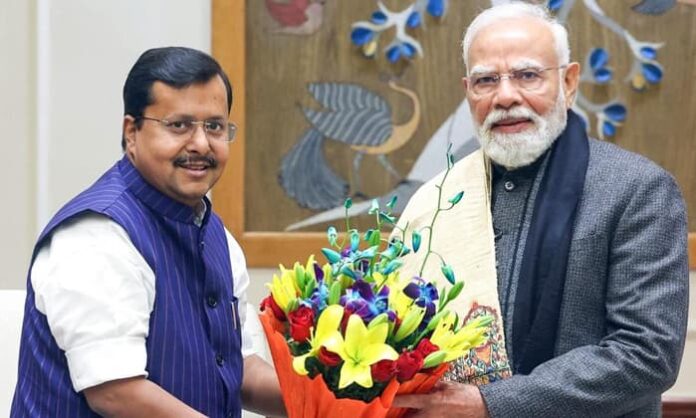 bjp national president Swearing In