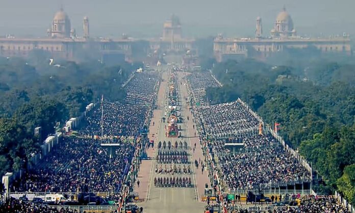 Kartavya Path in new delhi