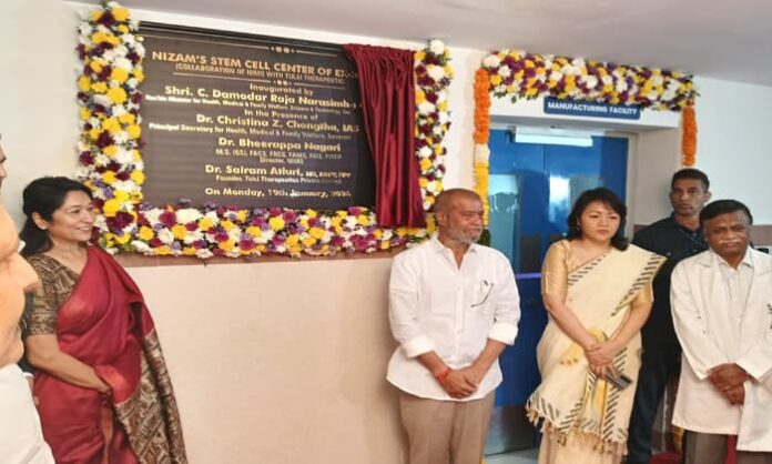 health minister damodar rajanarasimha