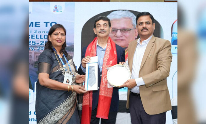 Vice Chancellors attending AIU Central Zone Conference at Osmania University