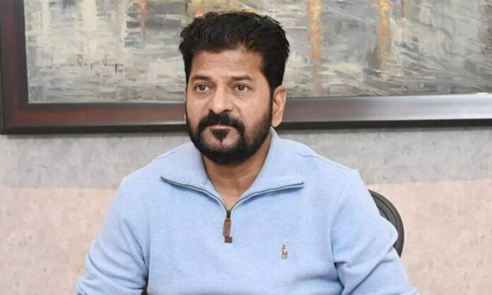 CM Revanth Reddy addressing Congress leaders through Zoom meeting on Telangana municipal elections strategy