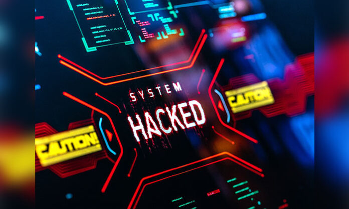 Illustration showing cybercrime threats like hacking phishing and online fraud awareness