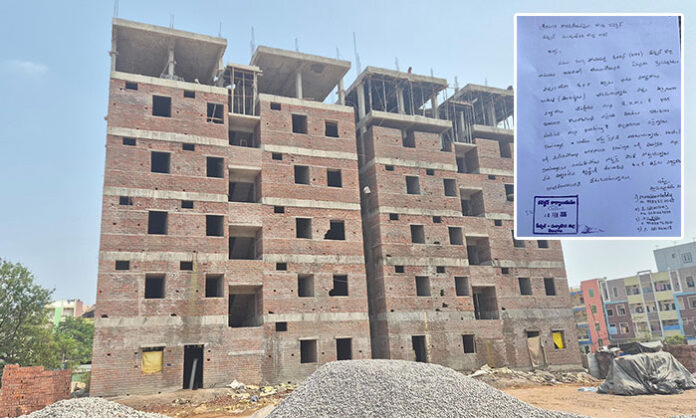 Unauthorized multi-storey buildings constructed in Maisammaguda under Greater Hyderabad Municipal Corporation limits