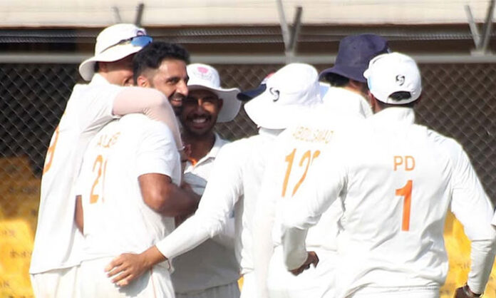Jammu and Kashmir players celebrate historic entry into Ranji Trophy final