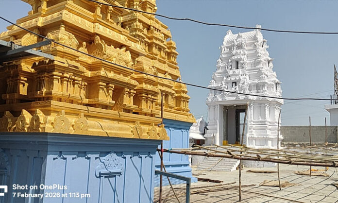 Sanitation and infrastructure works stalled at Keesaragutta hill ahead of Keesaragutta Jathara festival