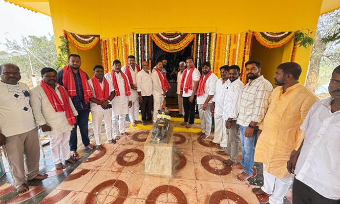 Sri Sri Mallikarjuna Swamy Kalyanam Mahotsava celebrated in Medchal GHMC Division 298 with TRS leaders performing special pujas