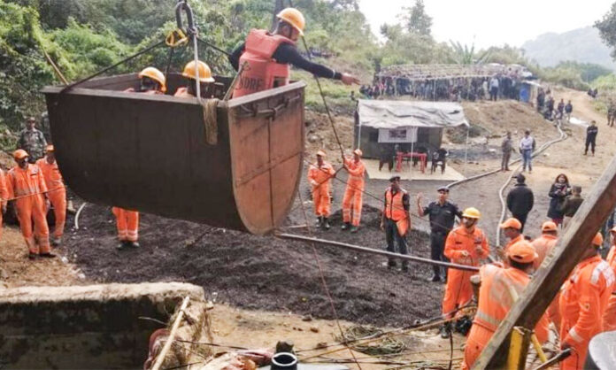 Rescue operations underway after coal mine explosion in East Jaintia Hills district of Meghalaya