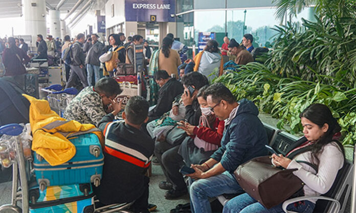 Passengers affected as Navitar system glitch disrupts flights while AI leaders appear together at summit