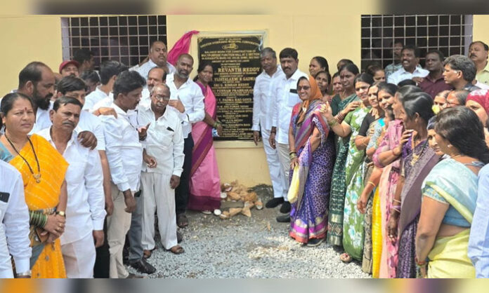 MLA Padmarao Goud launches development works worth Rs 2.65 crore in Addagutta