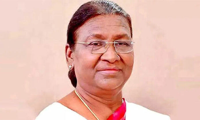 President Droupadi Murmu during her official visit to Rajasthan to fly in Prachand helicopter