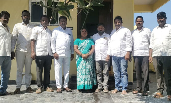 Revanth Reddy welfare initiative Indiramma house inauguration event at Pudur under Greater Hyderabad Municipal Corporation