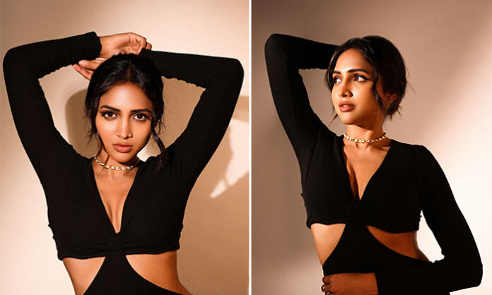 Heroine Shiveshta latest glamorous photoshoot stills and stylish looks