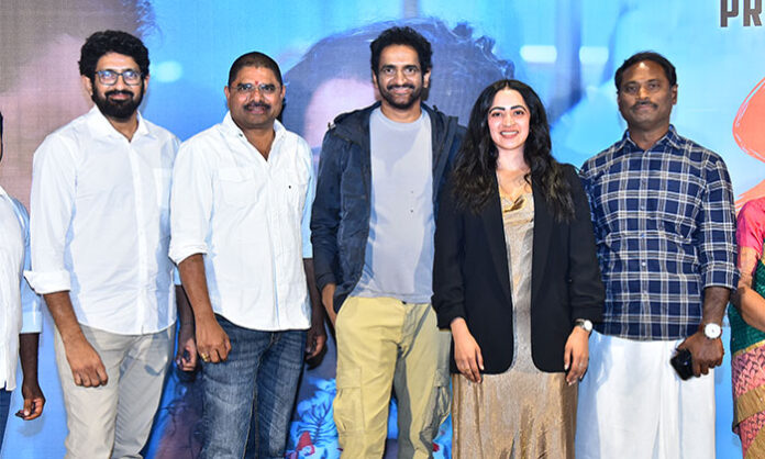 Sky Telugu movie pre release event held in Hyderabad with Madhura Sreedhar Reddy as chief guest