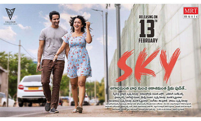 Sky Telugu movie starring Murali Krishnam Raju and Shruti Shetty set for theatrical release on February 13