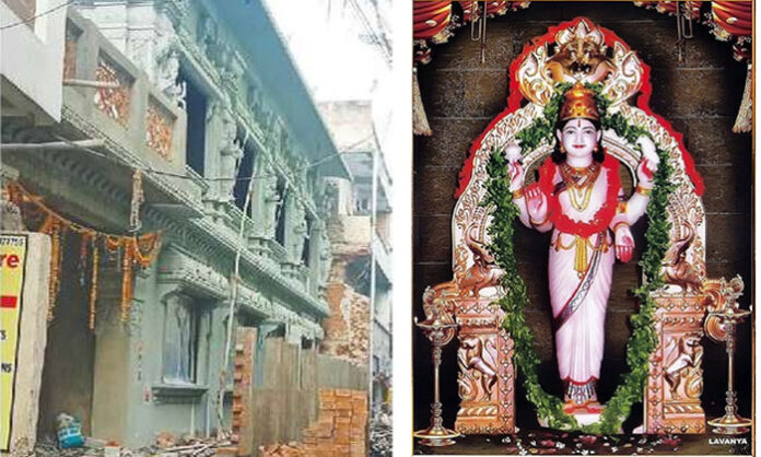 Illegal demolition of the ancient Sri Kanyaka Parameshwari Temple and estate land encroachment in Secunderabad