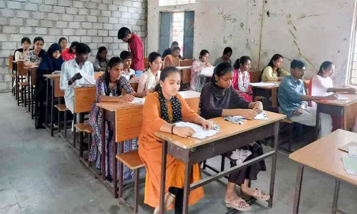 Telangana Education Commission submitting recommendations report to Revanth Reddy on inter exam reforms