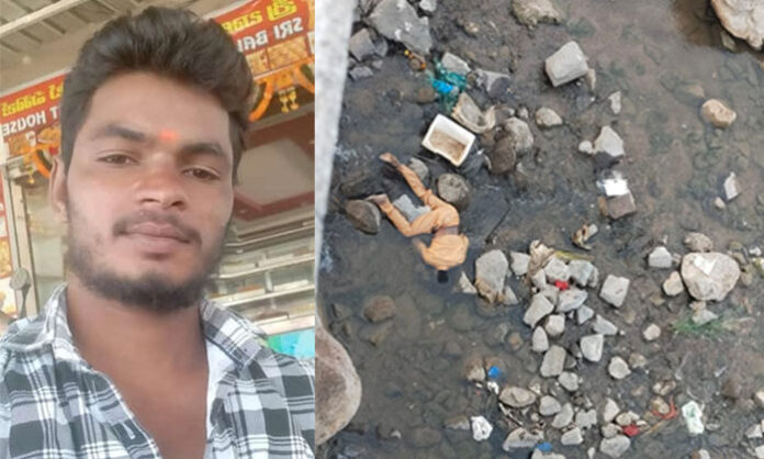 Police investigating the death of a young man found on the banks of the Kagna River near Dharur