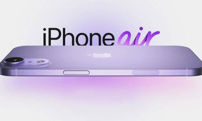 Flipkart listing showing discounted price and bank offers for Apple iPhone Air during sale