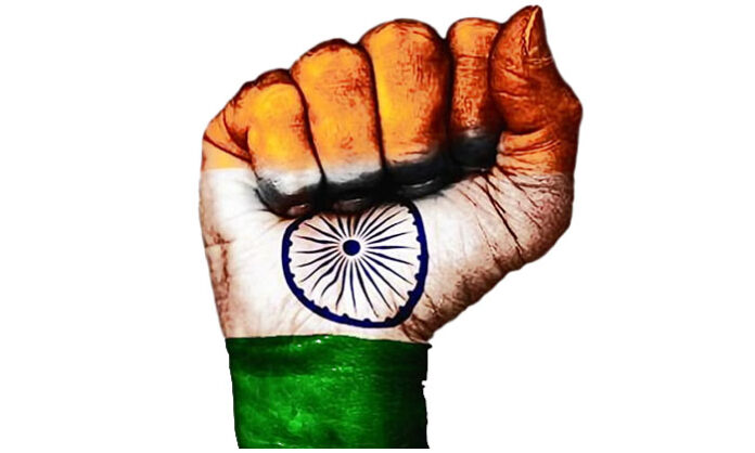 India political controversy after strong statement saying India will never surrender and criticism of old politicians