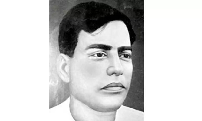 Portrait of Jamalapuram Kesava Rao, the Telangana Sardar and freedom fighter, highlighting his role in Hyderabad State Congress, Quit India movement, and efforts for tribal and Dalit welfare.