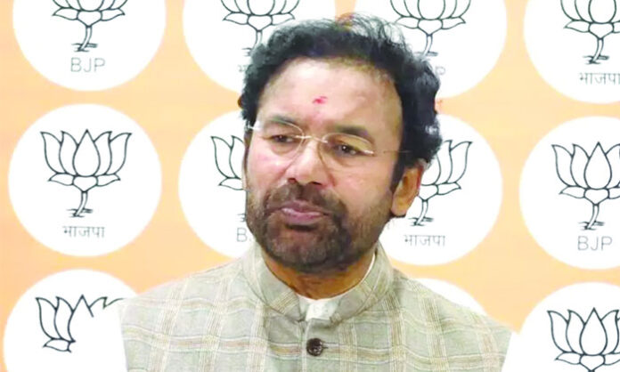 Union Minister Kishan Reddy raises concern over incomplete service road under Amberpet Flyover in Hyderabad