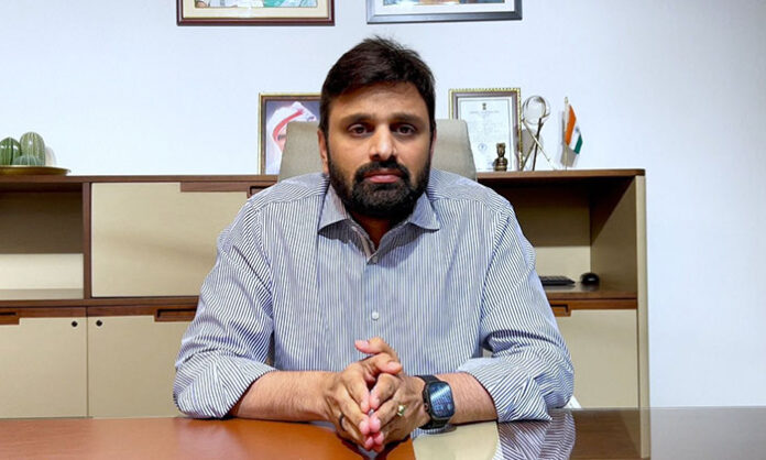 Eluru MP Putta Mahesh Kumar releasing a video statement clarifying his position on the Moinabad incident