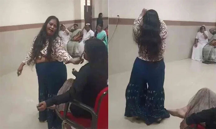 Two nurses suspended at Rajahmundry Government Hospital after viral video of them dancing while on duty