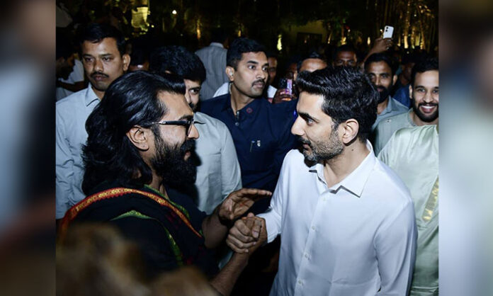 Ram Charan birthday celebrations with wishes from Andhra Pradesh Minister Nara Lokesh praising his discipline and global recognition