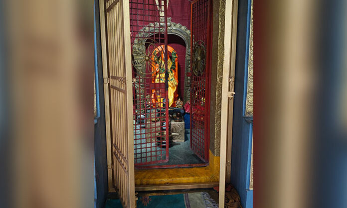Theft at Sri Abhayanjaneya Swamy Devalayam in Ravi Nagar Nirmal where CCTV wires were cut and silver ornaments stolen